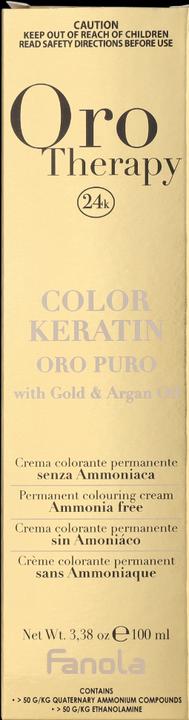 Image du produit Fanola Color Keratin Oro Puro 5/00 Castaño Claro Intenso 100ml (5.00 Intense Light Chestnut)