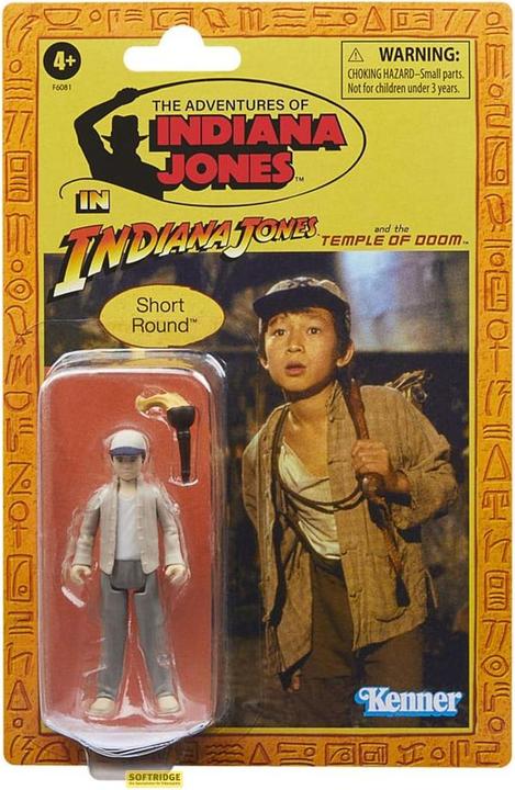 Produktbild Hasbro Indiana Jones Retro Collection figurine Short Round (Temple maudit) 10 cm
