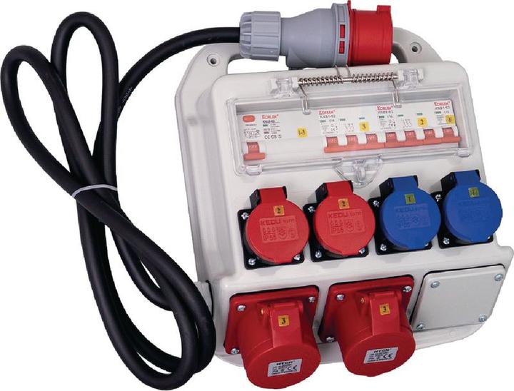 Produktbild Ekström Baustromverteiler (2 x, Typ 13, Typ 25)
