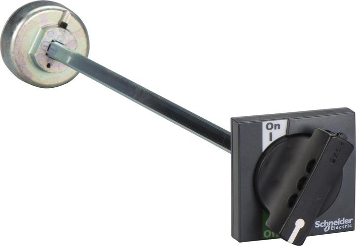 Actual product image Schneider Electric Rotary handle with black grip for door mounting, for use with load-break type