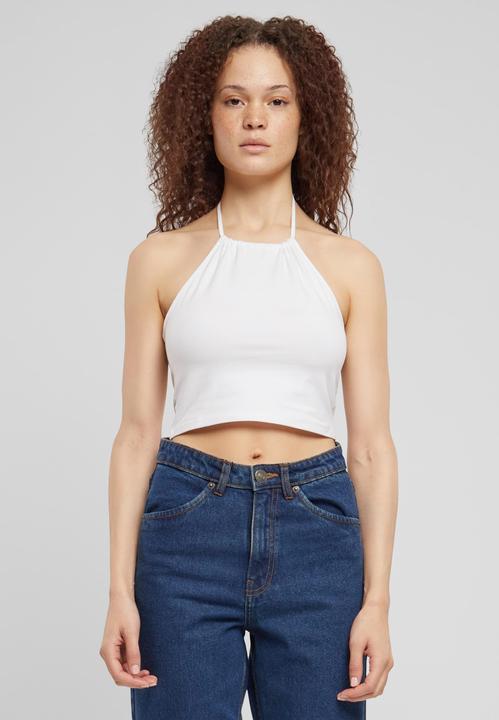 Produktbild Urban Classics Ladies Cropped Neckholder Top 2-Pack (XS)