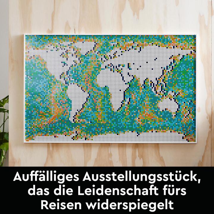Immagine prodotto LEGO Mappa del mondo (31203, LEGO Art, Set LEGO rari)