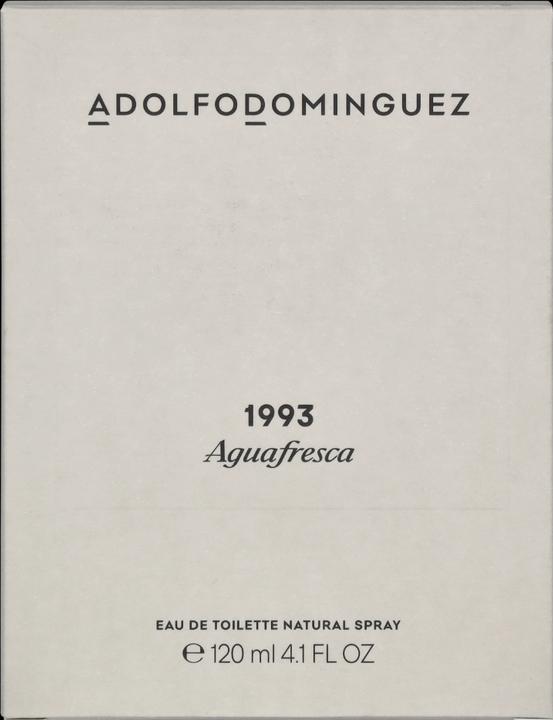 Produktbild Adolfo Dominguez Agua Fresca Eau De Toilette Spray 120ml (Eau de Toilette, 120 ml)