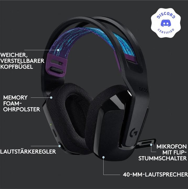 Actual product image Logitech G G535 Lightspeed (Wireless)