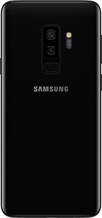 Actual product image Samsung Galaxy S9+ EU (64 GB, Midnight Black, 6.20", Hybrid Dual SIM, 12 Mpx, 4G)