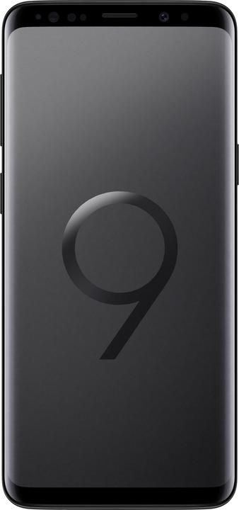 Image du produit Samsung Galaxy S9 (256 Go, Midnight Black, 5.80", Double SIM hybride, 12 Mpx, 4G)
