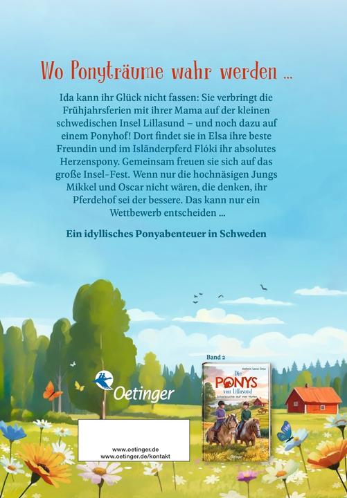 Immagine prodotto Die Ponys von Lillasund 1. Ida und das Ponyglück (Tedesco, Kathrin Lena Orso, Tobias Goldschalt, 2025)