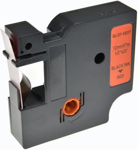 Produktbild Markenlos Schriftband 5D45017-WT ABS Schwarz (1.20 cm, Schwarz)