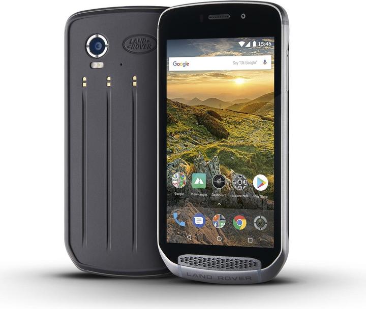 Actual product image Land Rover Explore (64 GB, Black, 5", Hybrid Dual SIM, 16 Mpx, 4G)