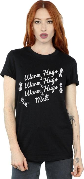 Immagine prodotto Disney Frozen 2 Olaf Warm Hugs And Melt Maglietta Ampia Donna (XL)