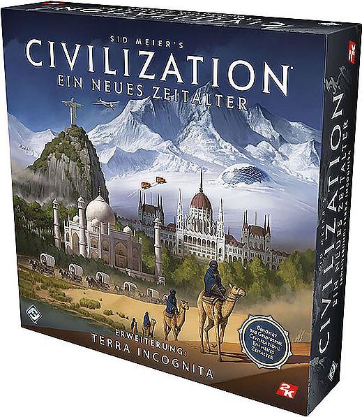 Actual product image FFG FFGD0174 - Terra Incognita: Civilization - 2-5 players, ages 14+ (DE extension) (German)
