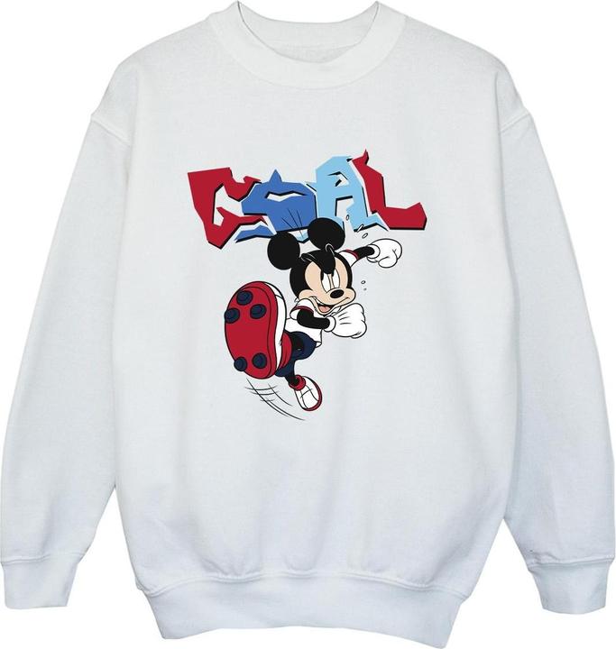 Disney Mickey Mouse Goal Striker Pose Sweatshirt Jungen