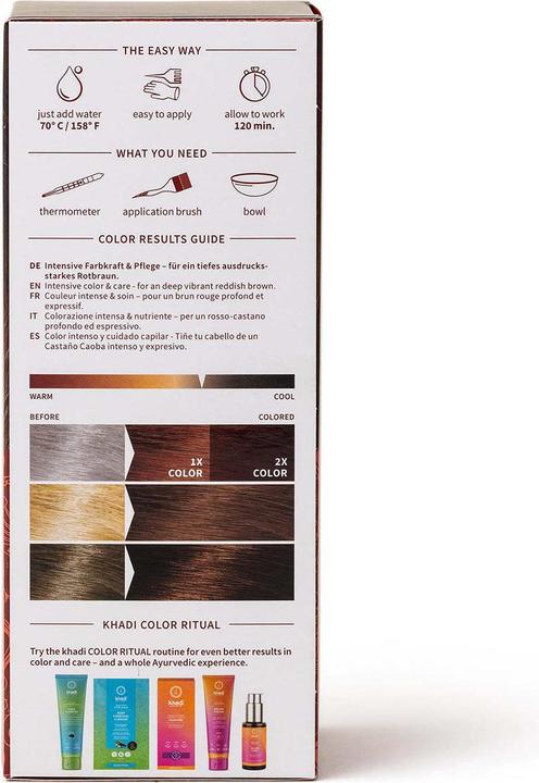 Image du produit Khadi Coloration végétale acajou (Acajou)