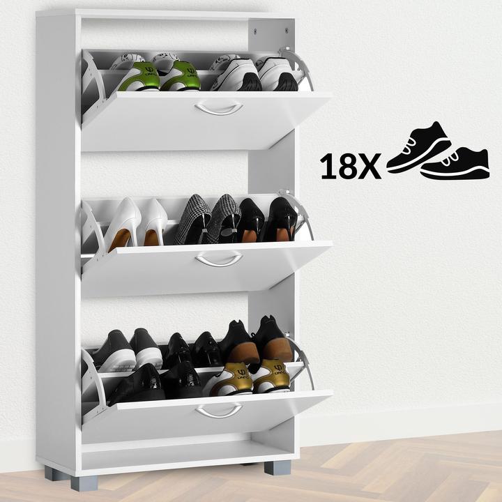 Produktbild Casaria Schuhschrank (115 x 60 x 24 cm)