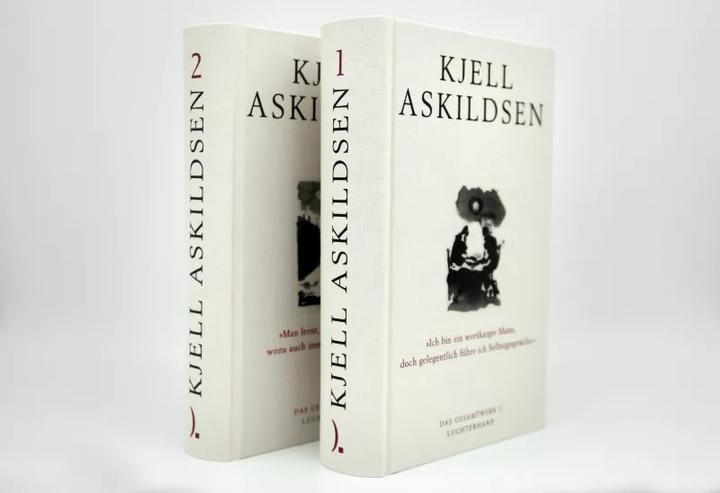 Image du produit Das Gesamtwerk - 2 Bände mit Begleitbuch im Schmuckschuber (Allemand, Kjell Askildsen, 2019)