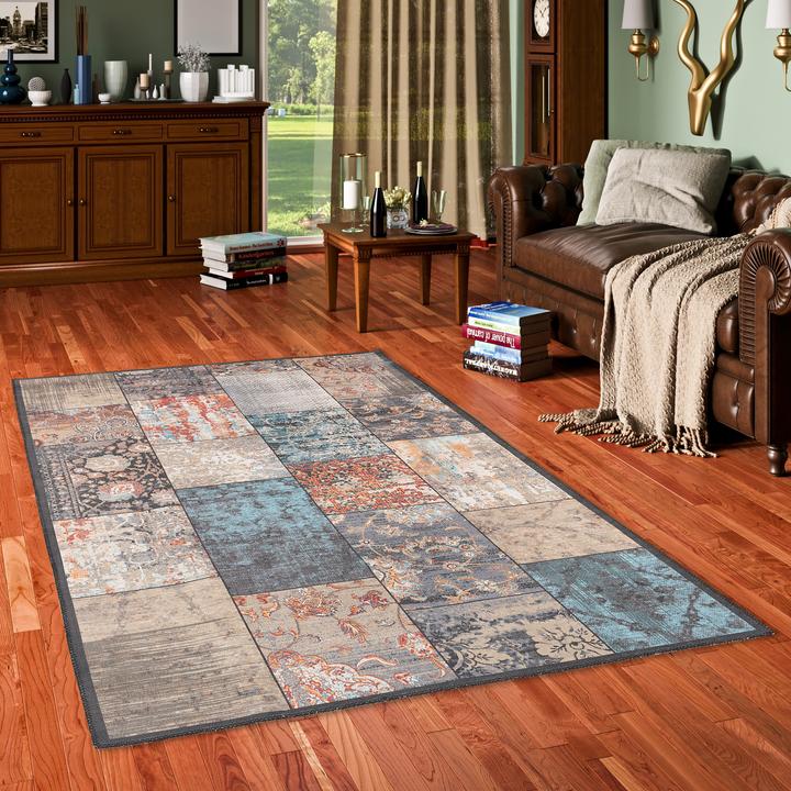 Produktbild Pergamon Vintage Designerteppich Finesse Barock Patchwork (160 x 230 cm)