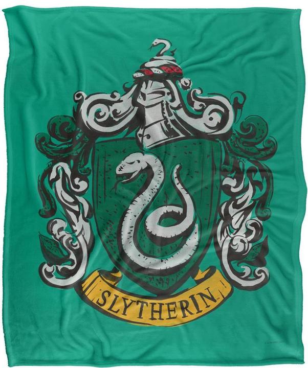 Actual product image Slytherin Painted Blanket