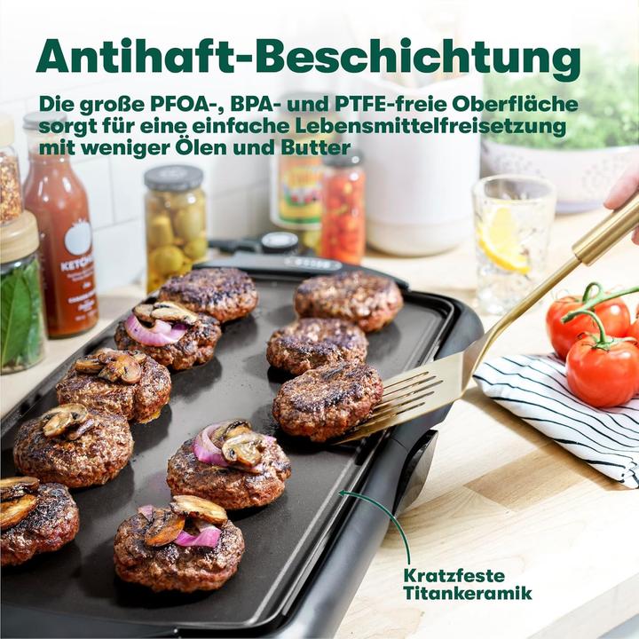 Image du produit Bella Elektro-Keramik-Titan-Grillplatte