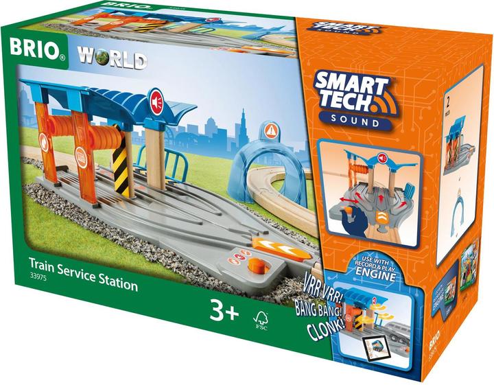 Actual product image Brio Car wash with workshop