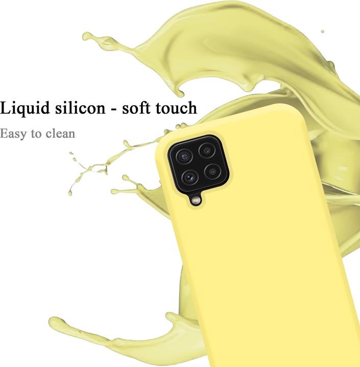 Actual product image Cadorabo TPU Liquid Silicone Case Cover (Samsung Galaxy M22, Samsung Galaxy A22, Samsung Galaxy A32)