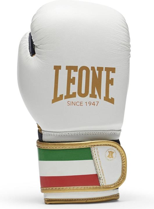 Produktbild Leone Boxhandschuh Italy Weiss GN039 (16 OZ, 10, 11, 12, 13)