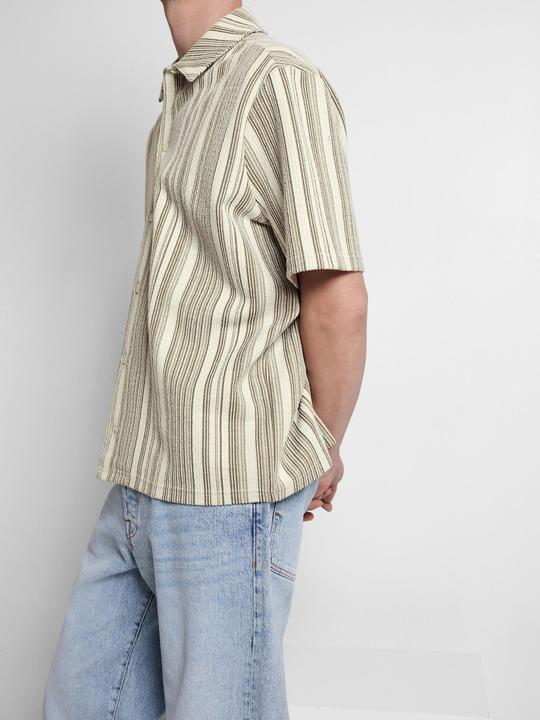 Produktbild Selected Homme Gestreiftes Kurzarmhemd (XL)