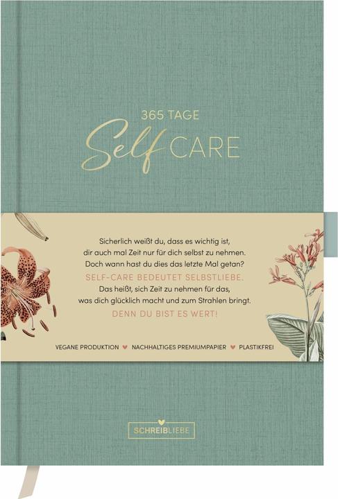 Produktbild Self-Care Tagebuch Mint (Deutsch)