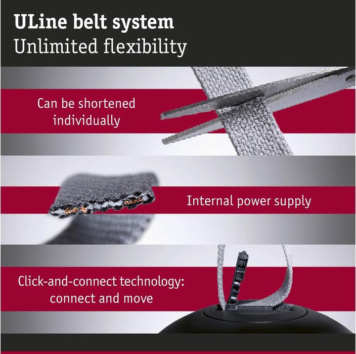 Actual product image Paulmann Gurt-System ULine Gurt Halter