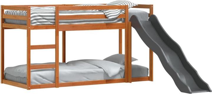 Immagine prodotto VidaXL Letto a castello con scivolo e scala 90 x 200 cm (90 x 200 cm)
