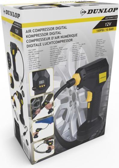 Produktbild Dunlop Digitaler Luftkompressor (10 Bar)