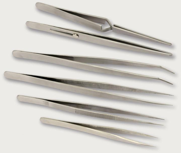 Actual product image Eneroid Magnifying tweezers, JS-122TW, 28 diopters