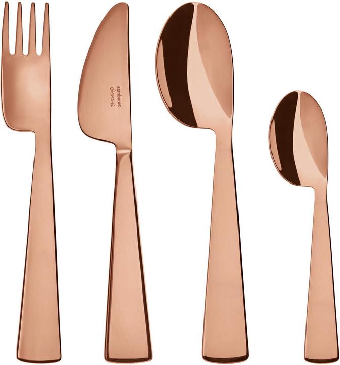 Produktbild Sambonet Kinderbesteckset Gio Ponti 4-teilig, Kupfer