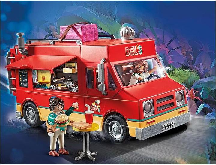 Actual product image Playmobil The Movie Del's Food Truck (70075, Playmobil The Movie)