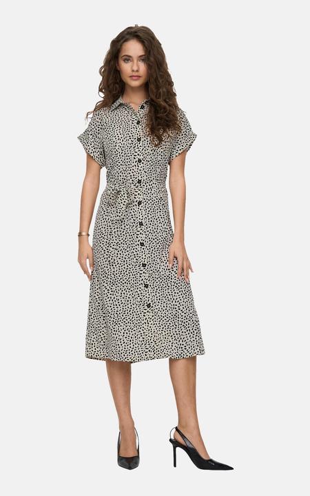 Immagine prodotto Only Abito blusa con cintura a cravatta (40)