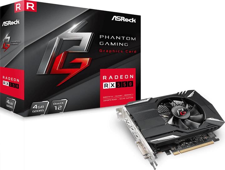 Produktbild AsRock Radeon RX550 Phantom Gaming (4 GB)