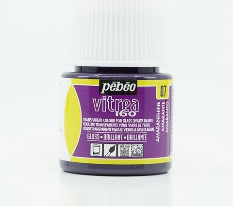 Produktbild Pebeo Vitrea 160 Glänzendefarben (Amarant, 45 ml)