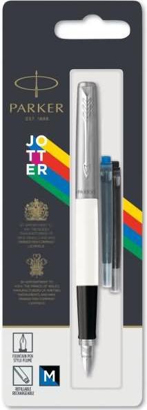 Produktbild Parker Füller JOTTER Originals C.C. M Bl/SW (Edelstahl, Weiss, 1 x)