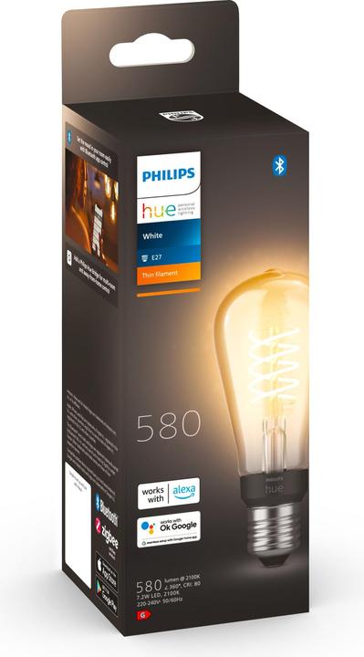 Actual product image Philips Hue White BT (E27, 7 W, 550 lm, 1 x, G)