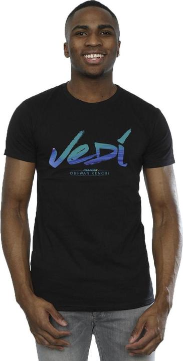 Produktbild Star Wars ObiWan Kenobi Jedi Painted Font TShirt (XL)