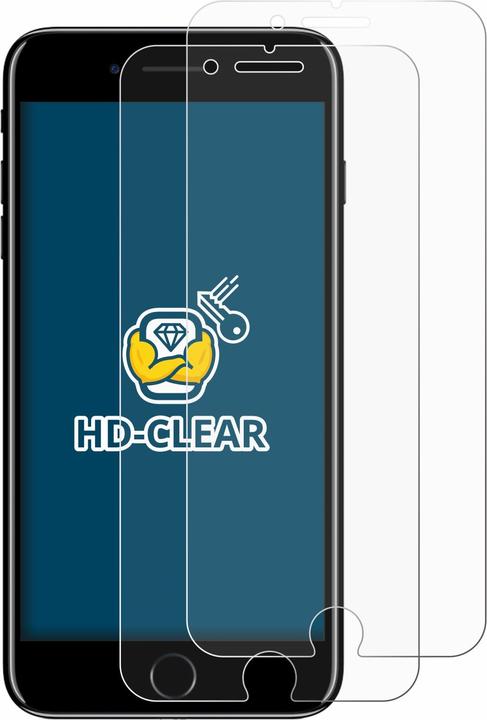 Productafbeelding BROTECT Schermbeschermer Clear (2 Stuk, Apple iPhone 7 Plus)