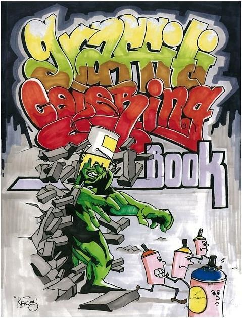 Produktbild Graffiti Coloring Book (Englisch, Dokument Press, 2008)