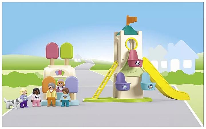 Image du produit Playmobil 1.2.3 : Tour d'expérience avec stand de glace (71703, Playmobil 1.2.3)
