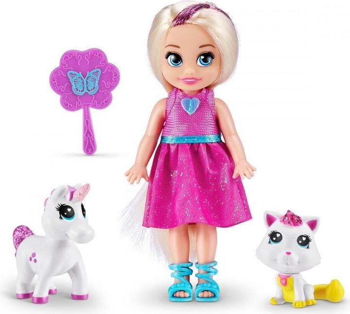 Actual product image BigBuy Fun Doll Sparkle Girlz 12 cm Unicorn Fairy