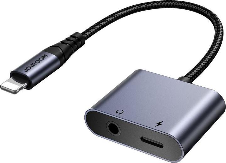 Joyroom SY-L01 Adattatore DAC da Lightning a Lightning / mini jack da 3,5 mm 2 in 1 (Lightning, Jack da 3.5mm)