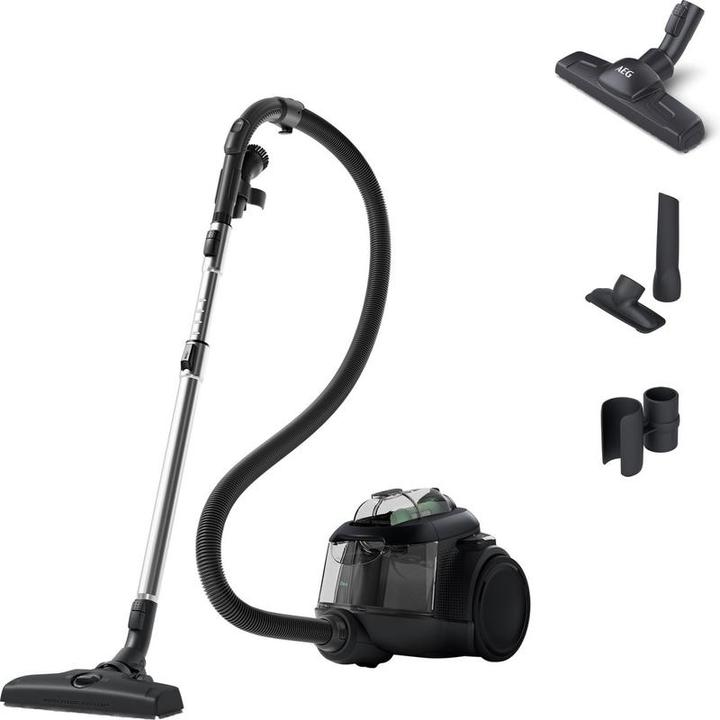 Immagine prodotto AEG Clean 6000 ECO - Stofzuiger zonder zak - Nero riciclato