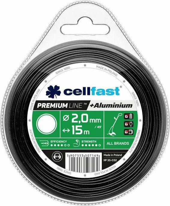 Produktbild Cellfast Trimmerfaden Schneiden Rund PREMIUM 2,4 mm x 90 m, 35-037