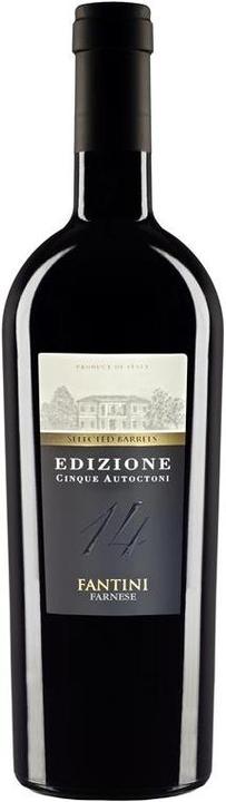 Actual product image Fantini Farnese Edizione Barrica Cinque Autoctoni VDT L: 2013 Farnese Rosso Abruzzo/Apulia (1 x 75 cl, 2020)