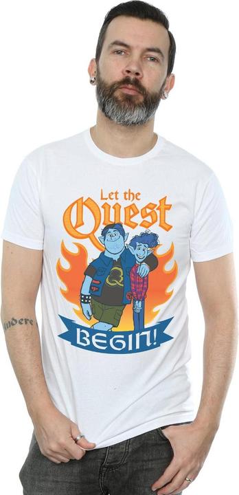Immagine prodotto Disney Onward Let The Quest Begin Maglietta Uomo (M)