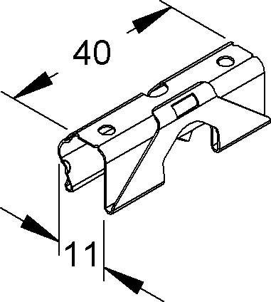 Produktbild Niedax RDHF 9 E2 (Kabeldurchlass, 4 cm)