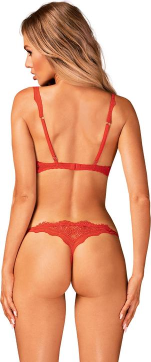 Produktbild Obsessive Bergamore 2teiliges offenes BHSet Rot (S)